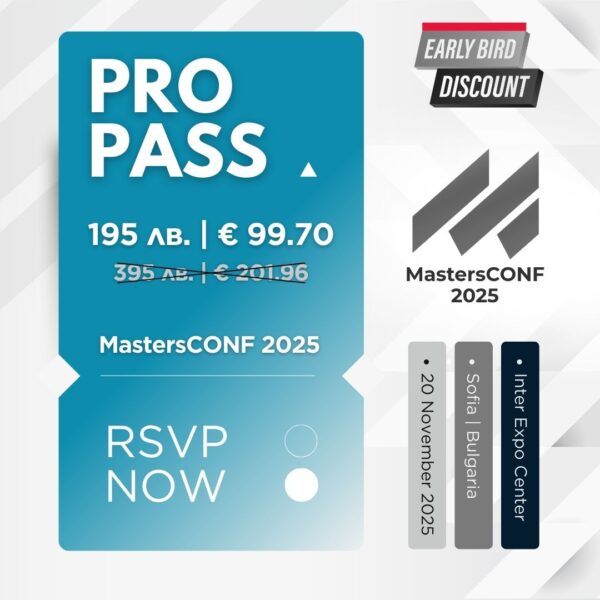 PRO PASS - MastersCONF 2025 | by ExpandX & OSM