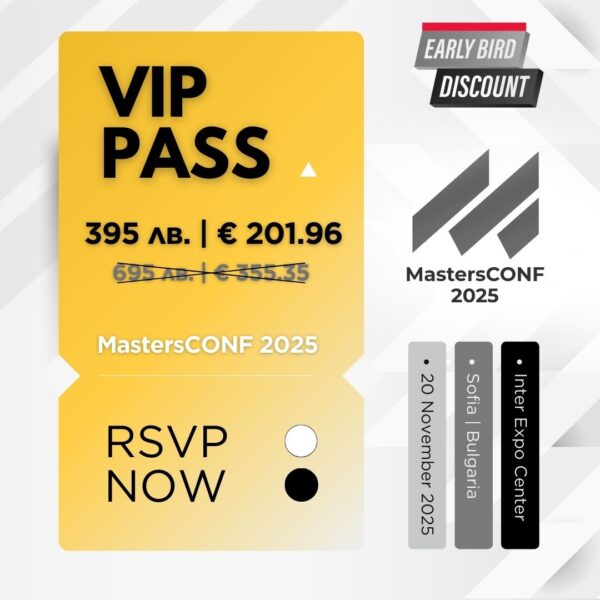VIP PASS - MastersCONF 2025 | by ExpandX & OSM
